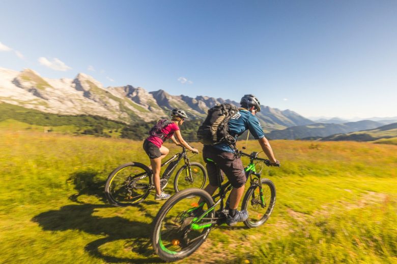 Vtt électrique au Grand-Bornand